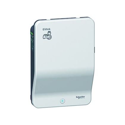 Photo EVlink Smart Wallbox - borne recharge v�hicule �lectrique - 3 � 22kW T2S supervi | Ref : EVB1F22P4RMI