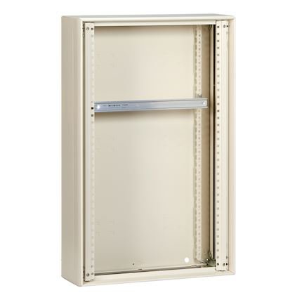 Photo PrismaSeT G - Coffret livré en kit - 21 Modules verticaux - Installation en saillie - classe 1 - L600xH1080xP205 - blanc RAL9003 - 630A 50/60Hz - IP30 - IK07 - conforme CEI 61439-1/NF EN 61439-2/CEI 62208 | Ref : LVS08107