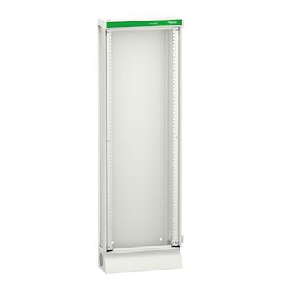 Photo PrismaSeT G - Armoire d\'extension livrée en kit - 33 Modules verticaux - Installation en saillie - classe 1 - L600xH1830 (avec plinthe)xP205 - blanc RAL9003 - 630A 50/60Hz - IP30 - IK07 - conforme CEI 61439-1/NF EN 61439-2/CEI 62208 | Ref : LVS08214
