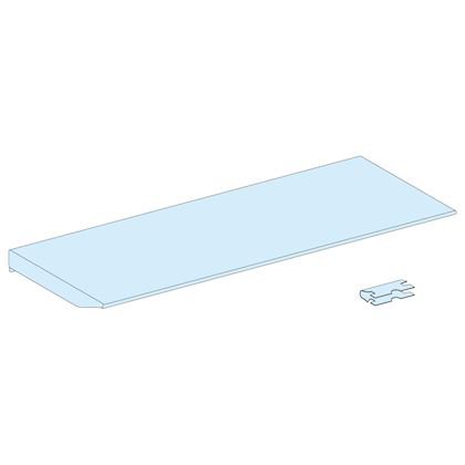 Photo PrismaSeT G Active - Accessoire d\'enveloppe - Auvent pour coffret/armoire - L600mm - Blanc RAL9003 - Protection IP31 | Ref : LVS08830