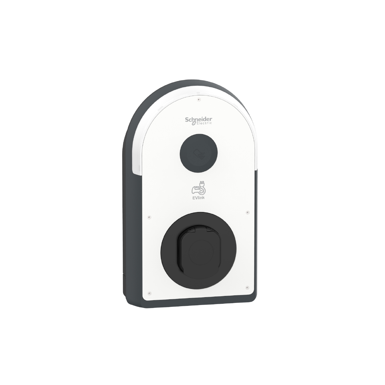Photo EVlink Pro AC triphas - 22 kW - Triphase - 32A - 1 prise T2S - Protections RCD de type B et bobine MNx | Ref : EVB3S22N4B