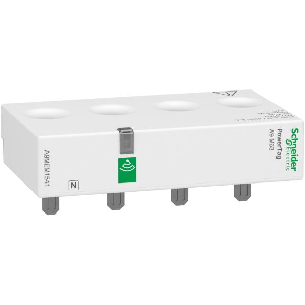 Photo PowerTag - capteur de mesure radio-frquence - iC60 iID DT60 - 3P+N 63A - amont | Ref : A9MEM1541