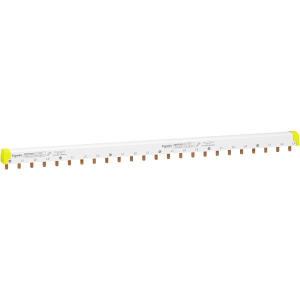 Photo Acti9 iC60 - peigne  dents - 4P - 100A - 24 modules de 18mm | Ref : A9XPH424