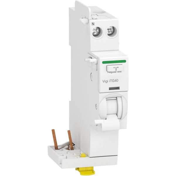 Photo Acti9 iTG40 - module diffrentiel Vigi tte de groupe - 1P+N 40A 30mA type AC | Ref : A9Y12640