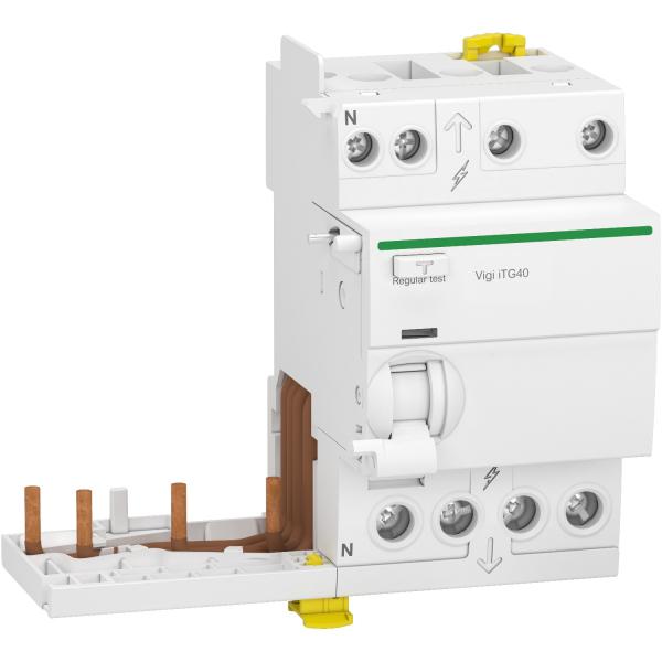 Photo Acti9 iTG40 - module diffrentiel Vigi tte de groupe - 3P+N 40A 30mA type AC | Ref : A9Y12740