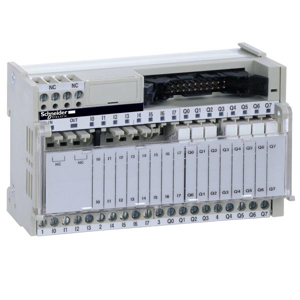 Photo Telfast ABE7 - embase - relais embrochable - 16 voies - relais 5mm | Ref : ABE7R16T111