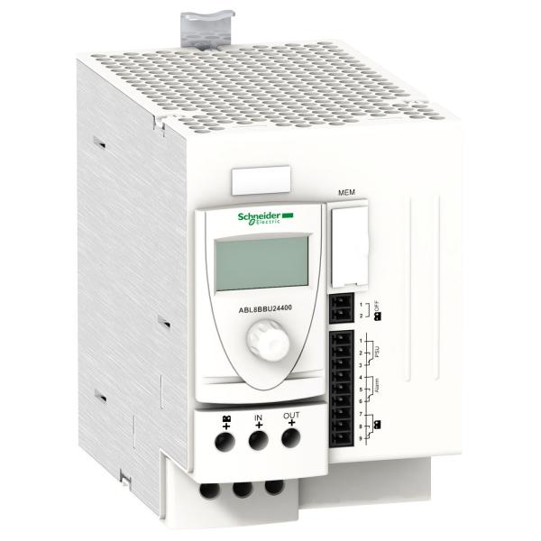 Photo Phaseo - module contrôle batterie - 24..28,8Vcc - 24V - 40A - pour alim. électr. | Ref : ABL8BBU24400