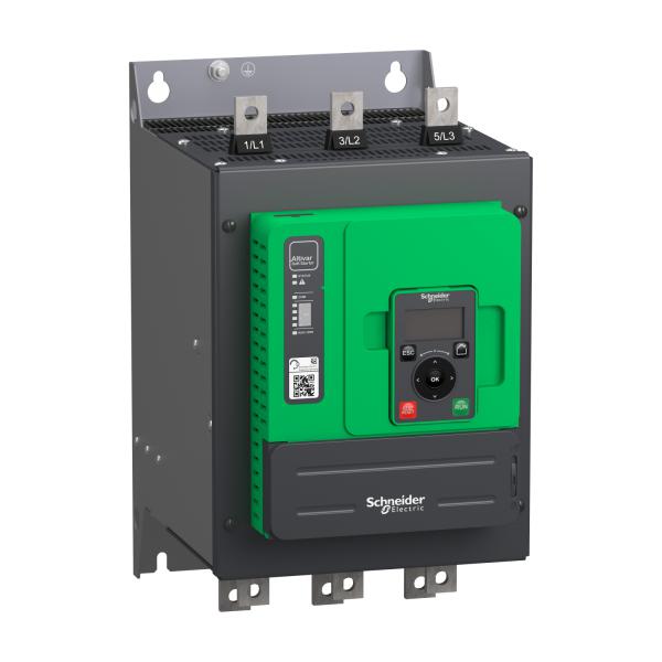 Photo Altivar Soft Starter ATS480 - 140A - 208V  690V - Options de com : Modbus serie (Intgr). Modbus TCP. EtherNet/IP. PROFINET. PROFIBUS DP. CANopen | Ref : ATS480C14Y