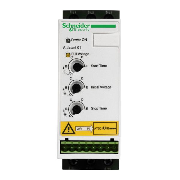 Photo Altistart 01 - démarreur-ralentisseur progressif - 6A - 200..480V | Ref : ATSU01N206LT