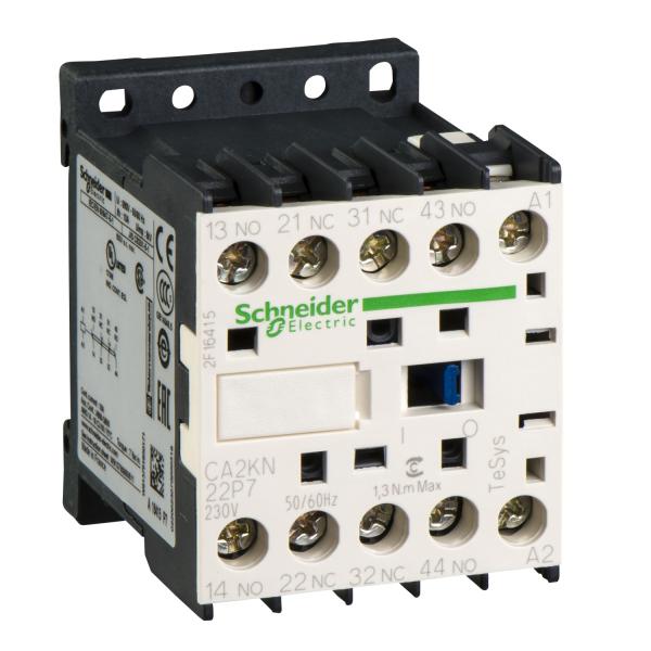 Photo TeSys CA2K - contacteur - 2F+2O - instantan - 10A - 230Vca | Ref : CA2KN22P7