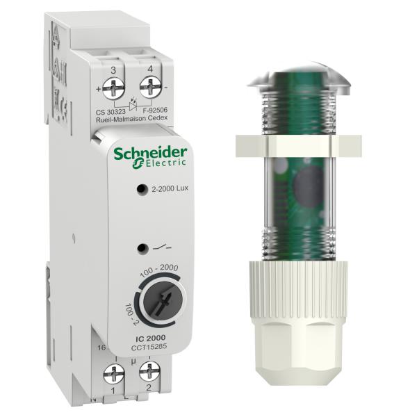 Photo Acti9 IC2000 - interrupteur crpusculaire - avec cellule tableau | Ref : CCT15285