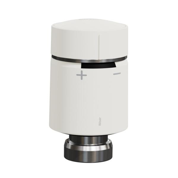 Photo Tête de vanne thermostatique liaison zigbee 3.0 - BMS - permet la gestion des chauffages à eau avec tête thermostatique | Ref : CCTFR6100Z3