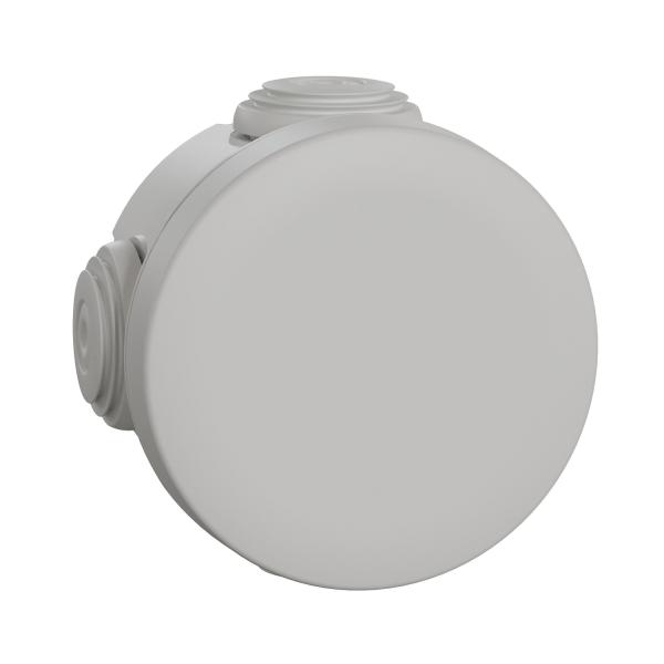 Photo Mureva Box, boite de drivation IP55 + embouts diamtre 60, gris | Ref : ENN05001