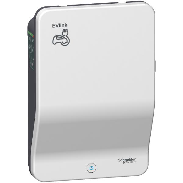 Photo EVlink Smart Wallbox - 1 prise T2S + 1 prise TE - Cl� IEC - Param�trable 3/22 KW | Ref : EVB1A22P4EKI