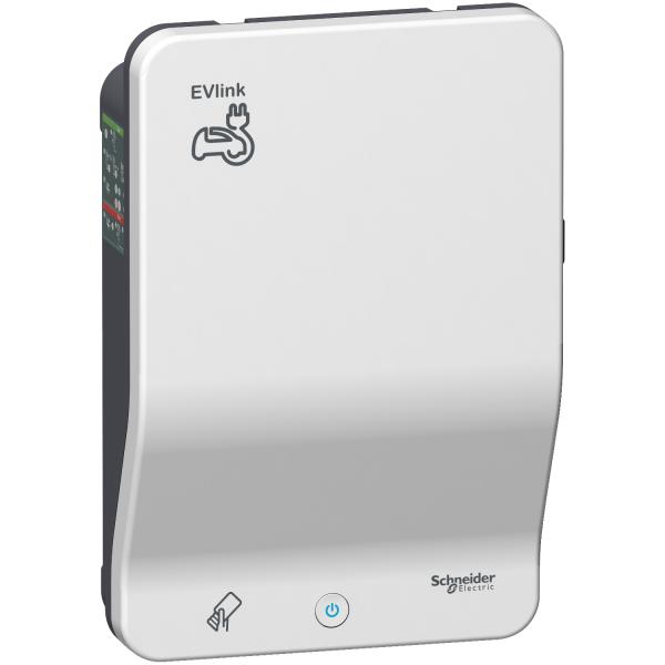 Photo EVlink Smart Wallbox - 1 prise T2S + 1 prise TE - RFID - Param�trable 3/22 KW | Ref : EVB1A22P4ERI