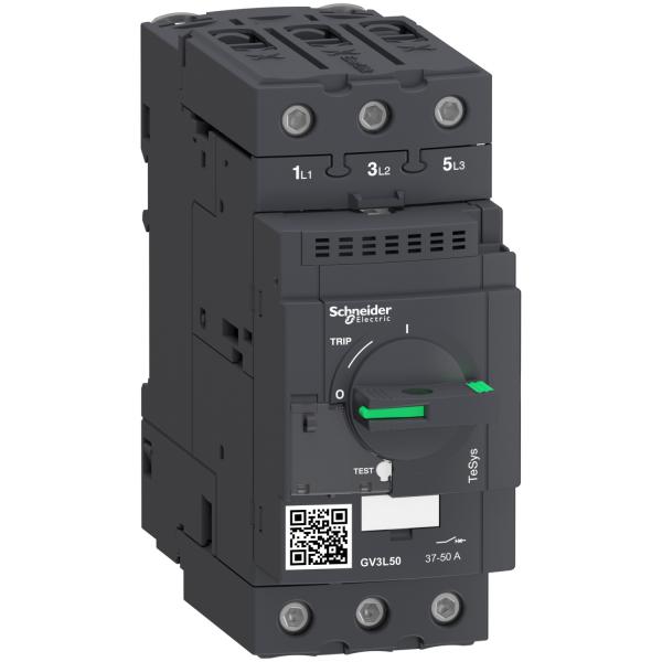 Photo TeSys GV3L - disjoncteur moteur - 50A - 3P 3d - dclencheur magntique | Ref : GV3L50