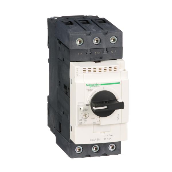Photo TeSys GV3 - disjoncteur moteur - 50A - 3P 3d - dclencheur magntique | Ref : GV3P50