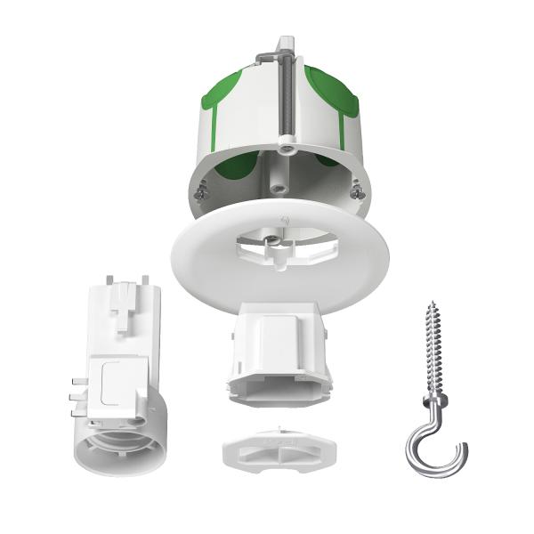 Photo Multifix Air DCL, bote de centre avec couv non affleur connect douille piton | Ref : IMT35023