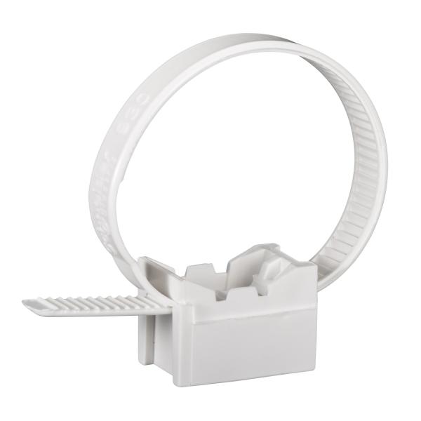 Photo Mureva FIX instacable - collier pour tube - pour conduit �16-32mm - blanc polair | Ref : IMT47939