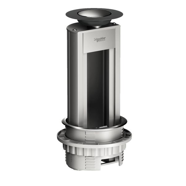 Photo OptiLine 45 - mini-bo�tier de prises escamotable - 4 modules | Ref : ISM20401