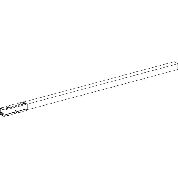 Photo Canalis KBB - lment droit 40A - 2m blanc vide | Ref : KBB40EDA20W  