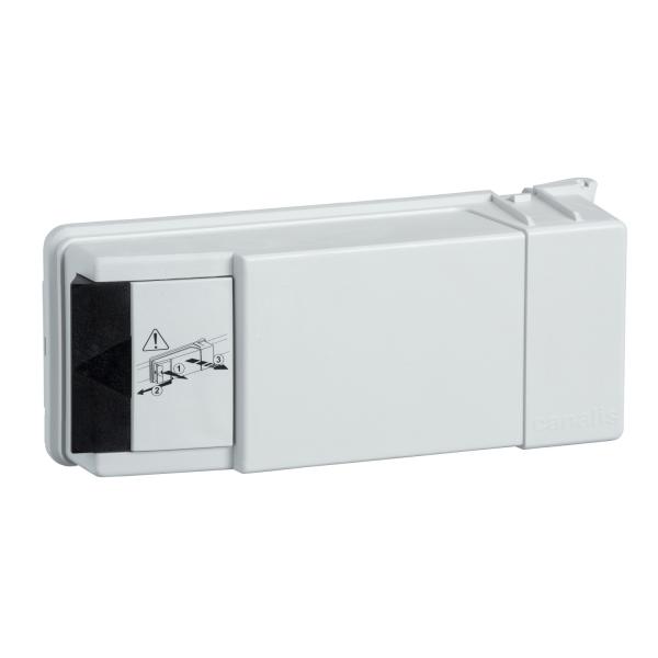 Photo Canalis KB - connecteur dérivation 16A - sans protection - 3L+N+PE | Ref : KBC16DCB40