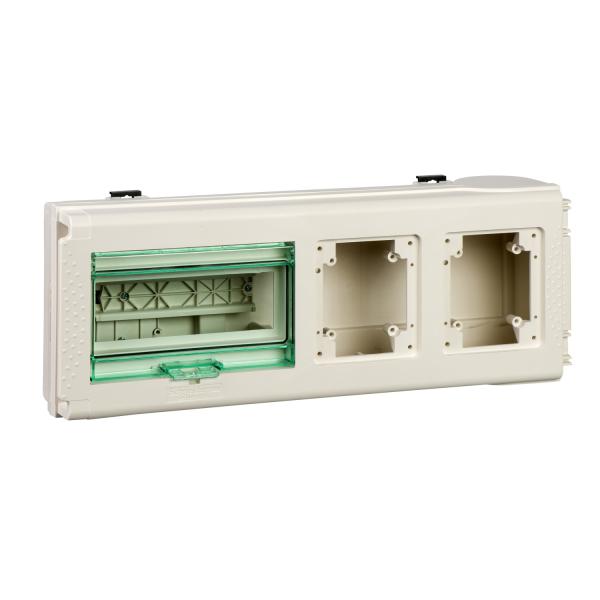 Photo Canalis KNA - connecteur de drivation 32A vide -pour 2 prises | Ref : KNB32CP      