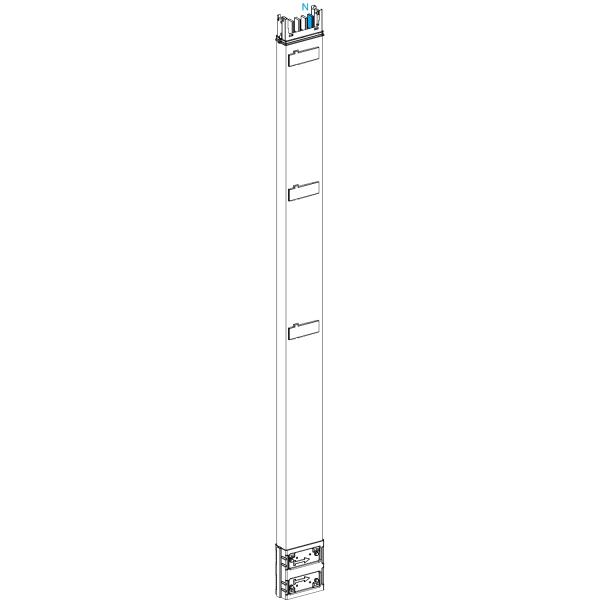 Photo Canalis KSA - colonne montante 100A - 2 m - 3 trappes de drivation | Ref : KSA100EV4203