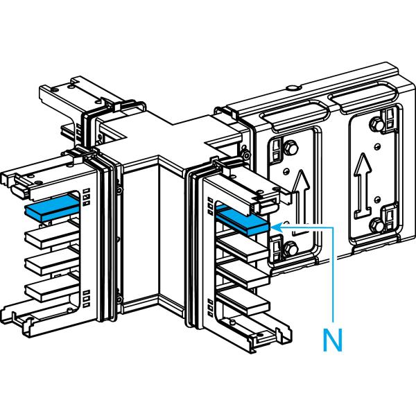 Photo Canalis KSA - croix pour changer de direction 250A | Ref : KSA250DXC40  