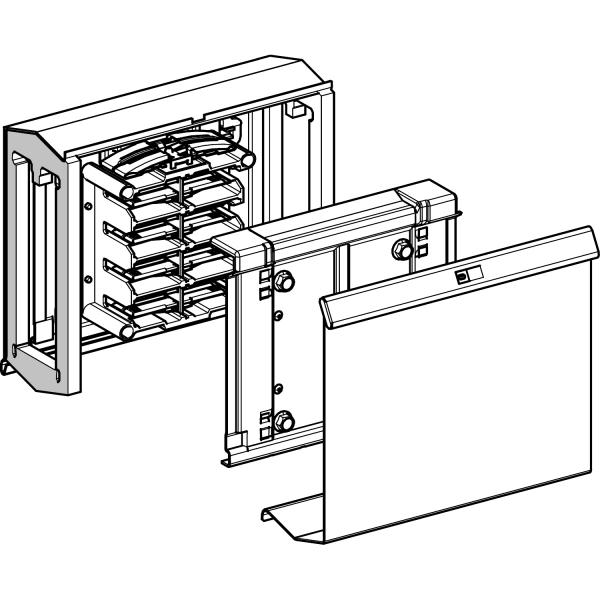 Photo Canalis KSA - adaptateur pour ancien KS 250A | Ref : KSA250FA4    