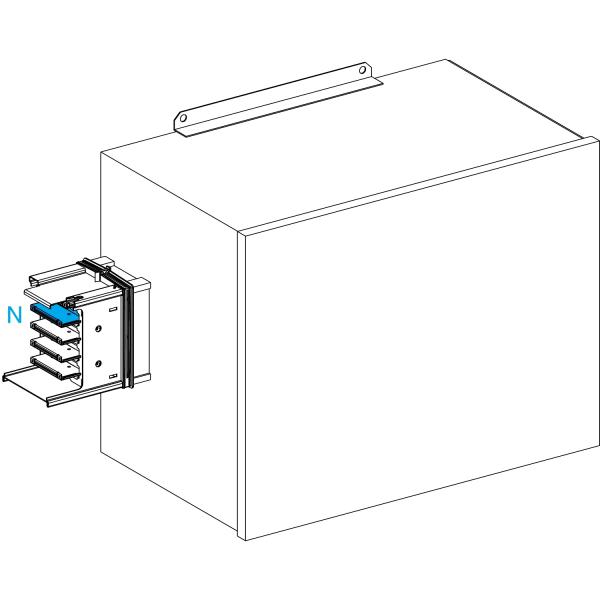 Photo Canalis KSA - unit d'alimentation 630A - montage droite | Ref : KSA630ABD4   