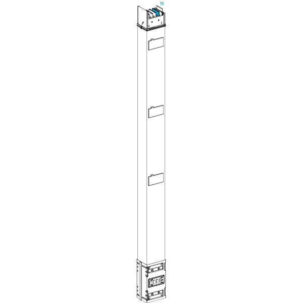 Photo Canalis KSA - colonne montante 630A - 2 m - 3 trappes de drivation | Ref : KSA630EV4203