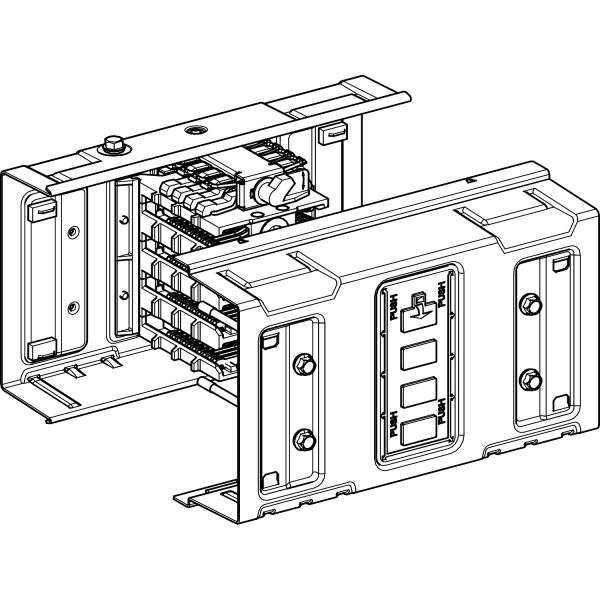 Photo Canalis KSA - unit de jonction lectrique et mcanique - 630A | Ref : KSA630ZJ4    