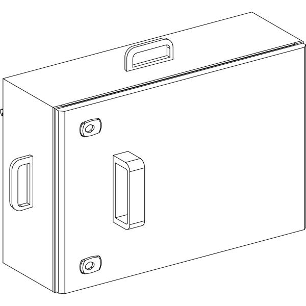 Photo Canalis KSB - coffret de drivation 250A pour fusible DIN T1 - 3L+PEN | Ref : KSB250SE5    
