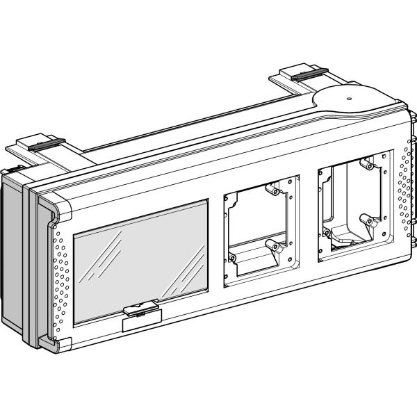 Photo Canalis KSB - connecteur de drivation vide 32A pour 2 PC | Ref : KSB32CP      