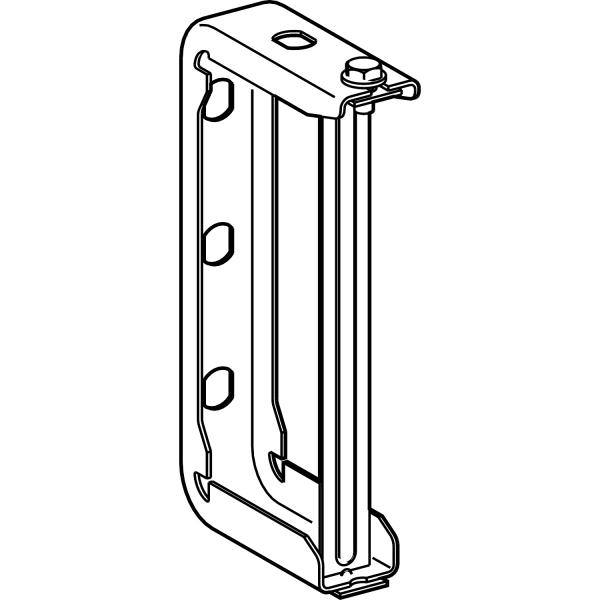 Photo Canalis KSB - étrier de fixation 400A | Ref : KSB400ZF1