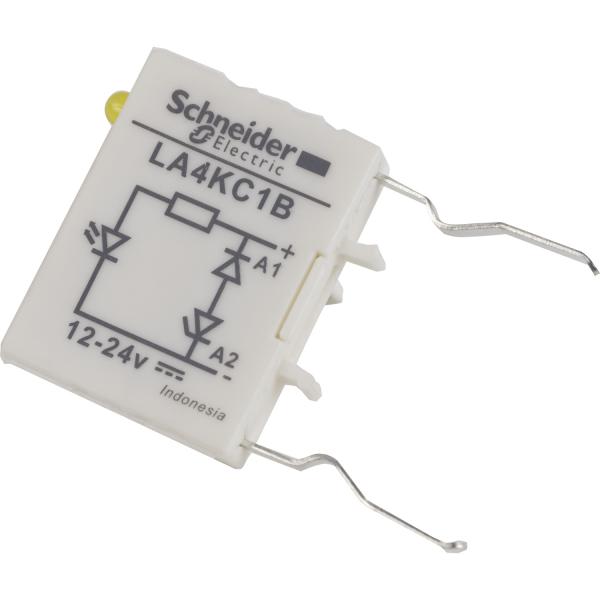 Photo TeSys K - module d'antiparasitage - diodes - 12..24Vcc | Ref : LA4KC1B
