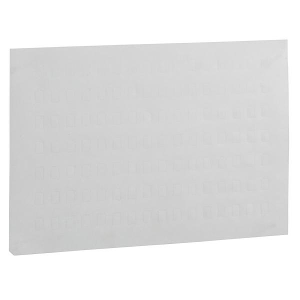 Photo TeSys D - feuille d'tiquettes - vierge - 8 x 12mm | Ref : LAD22