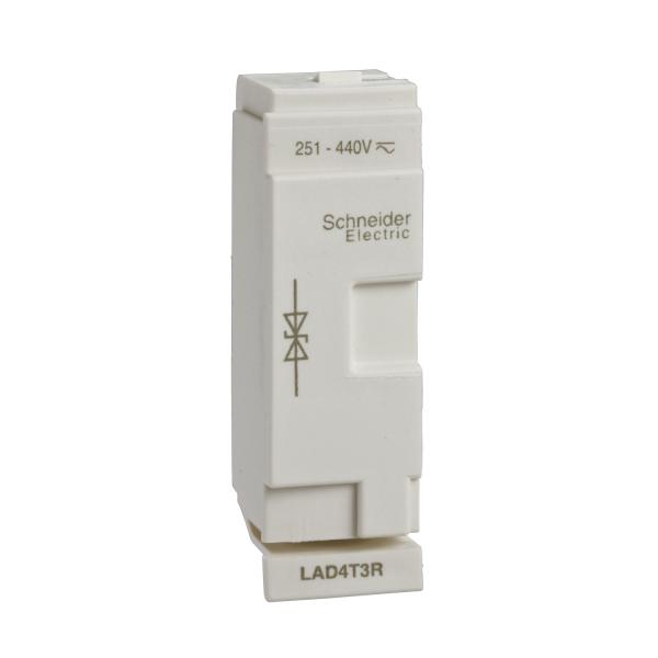 Photo TeSys D - module d'antiparasitage - diode d'crtage bidirectionnel - 72Vcc | Ref : LAD4TSDL