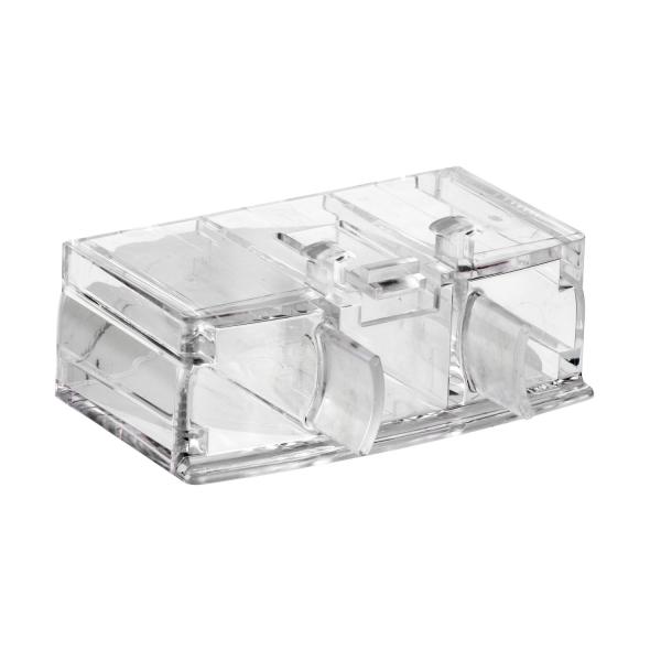 Photo CAPOT DE PROTECTION IP20 POUR COSSES FERMEES ENTRE GV3P/LXX6 ET LC1DXXA6 ET LRD | Ref : LAD96575