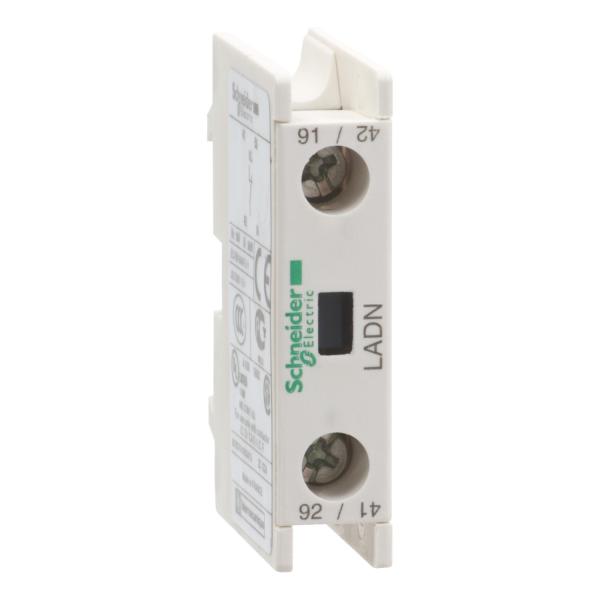Photo TeSys D - bloc de contacts auxiliaires - 0F+1O - bornes  vis-triers | Ref : LADN01