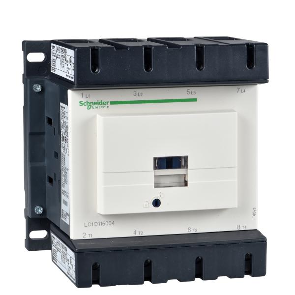 Photo TeSys LC1D - contacteur - 4P - AC-1 440V - 200A - bobine 230Vca | Ref : LC1D115004P7