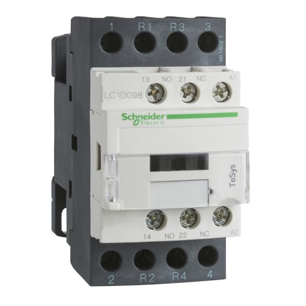 Photo TeSys LC1D - contacteur - 4P (2F+2O) - AC-1 440V - 40A - bobine 48Vca | Ref : LC1D258E7