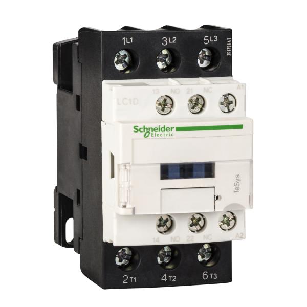 Photo TeSys LC1D - contacteur - 3P - AC-3 440V - 25A - bobine 400Vca | Ref : LC1D25V7