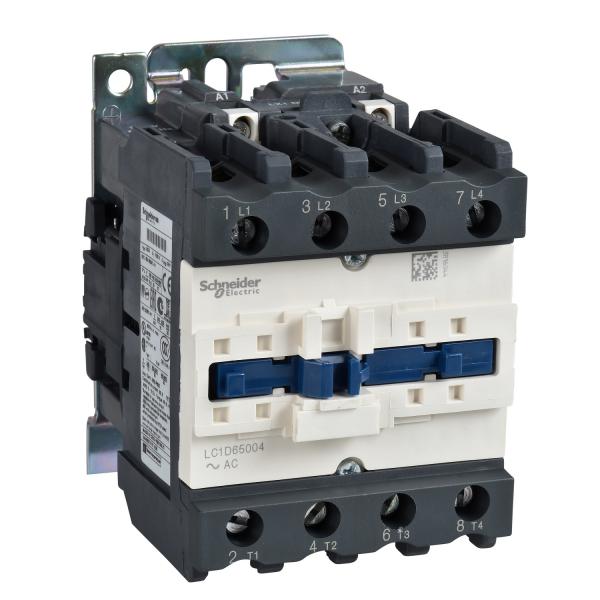 Photo TeSys D - contacteur EN60335 - 4P (4NO) + 1NO + 1NF - AC1 80A - 230Vca | Ref : LC1D65004P7S335