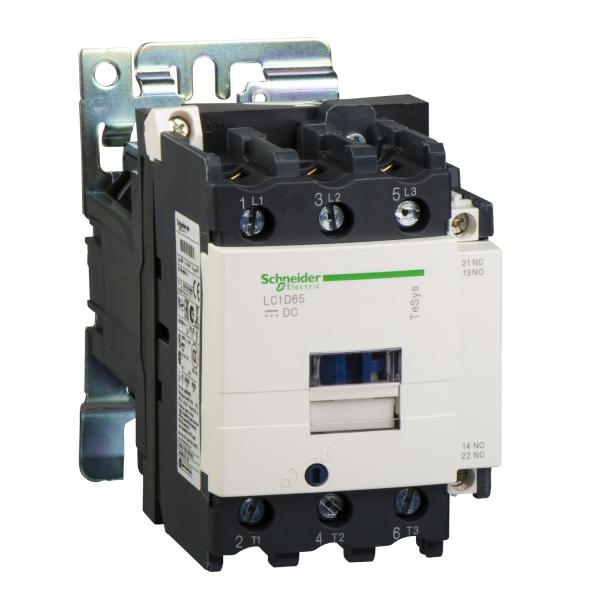 Photo TeSys LC1D - contacteur - 3P - AC-3 440V - 80A - bobine 24Vcc | Ref : LC1D80BD