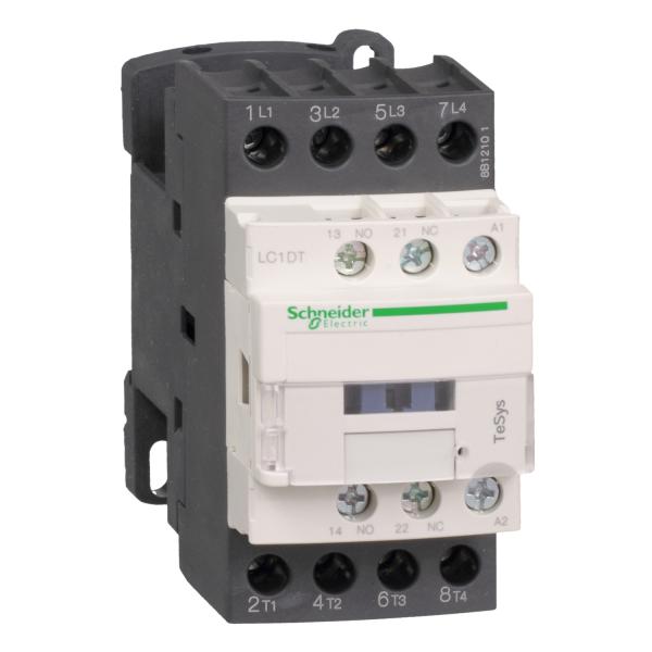 Photo TeSys LC1D - contacteur - 4P - AC-1 440V - 40A - bobine 230Vca | Ref : LC1DT40P7