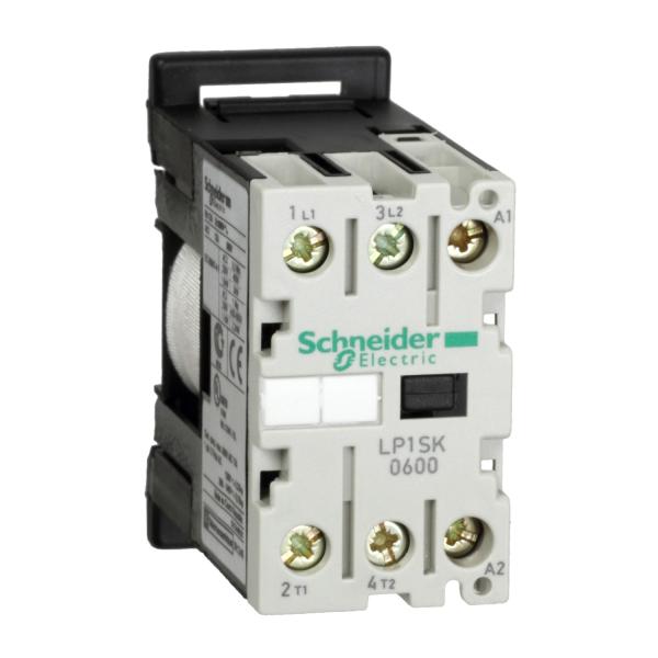 Photo TeSys LP1SK - contacteur - 2P - AC-1 - 12A - bobine 24Vcc | Ref : LP1SK0600BD