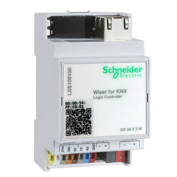 Photo Wiser for KNX - contrôleur logique multi-protocole KNX - Modbus avec serveur Web | Ref : LSS100100
