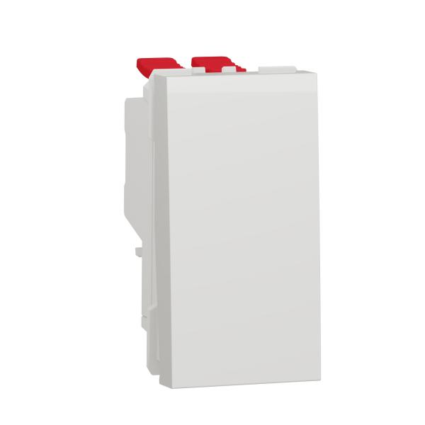 Photo Unica - permutateur - 10A - 250Vca - 1 module - Blanc - mcanisme seul | Ref : NU310518